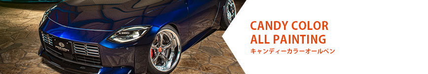 キャンディカラーオールペイント