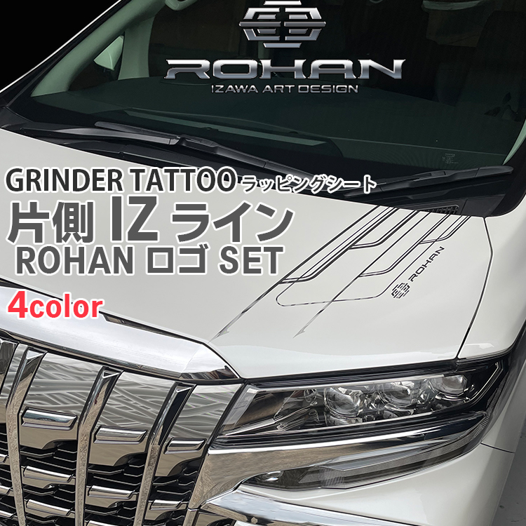 ROHANグラインダータトゥーラッピングシート